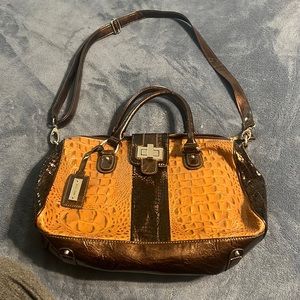 Brand new Madi Claire leather handbag with shoulder strap